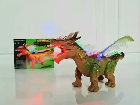 TOY DRAGON WITH LIGHTS & SOUND 3363 საბავშვო სათამაშო დრაკონი, 3 image