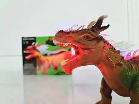 TOY DRAGON WITH LIGHTS & SOUND 3363 საბავშვო სათამაშო დრაკონი, 2 image