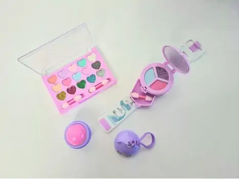 GIRLS DIY MAKEUP COSMETICS MAGIC MAKEUP SET 2103A სათამაშო კოსმეტიკის ნაკრები, 3 image