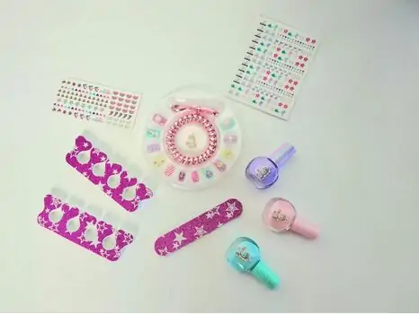 GIRLS DIY MAKEUP COSMETICS MAGIC MAKEUP SET 2103A სათამაშო კოსმეტიკის ნაკრები, 2 image