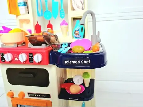 Spraying Magic Kitchen set 922-116 ფუნქციური საბავშვო სამზარეულო, 3 image