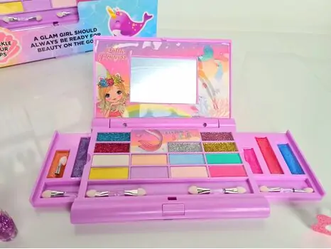 MEGA GLAM COLLECTION GIRLS DIY COSMETICS 2005O სათამაშო კოსმეტიკის ნაკრები, 3 image