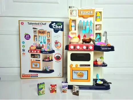 Spraying Magic Kitchen set 922-116 ფუნქციური საბავშვო სამზარეულო, 7 image