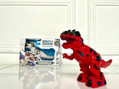 Electromechanical Dragon NF888-2 საბავშვო სათამაშო დინოზავრი, 2 image