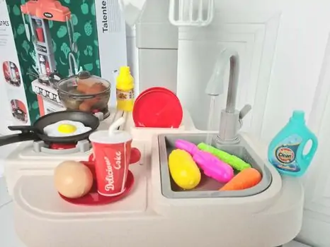Tableware set Cute Version Desk ფუნქციური საბავშვო სამზარეულო, 4 image