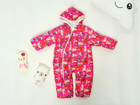 Forest Friends Jacket MuratBaby 1016 საბავშვო ქურთუკი PINK
