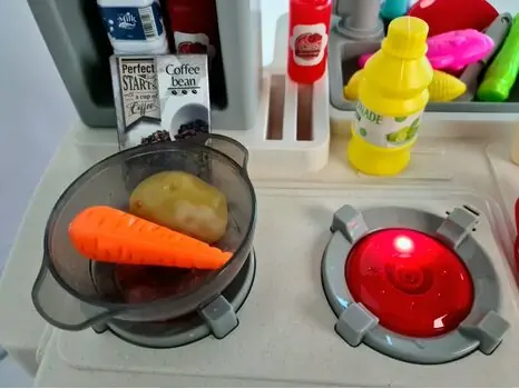 Talented Chef Kitchen Play For Kids Orange 922-127 ფუნქციური საბავშვო სამზარეულო, 5 image