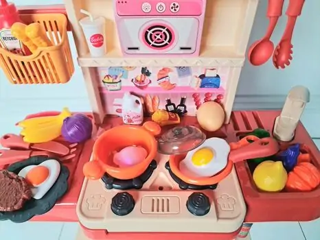 MODERN KITCHEN TABLEWARE SET ფუნქციური საბავშვო სამზარეულო  OT2114, 4 image