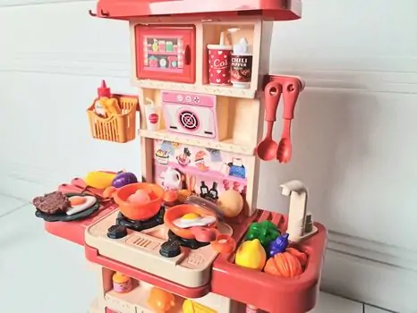 MODERN KITCHEN TABLEWARE SET ფუნქციური საბავშვო სამზარეულო  OT2114, 2 image