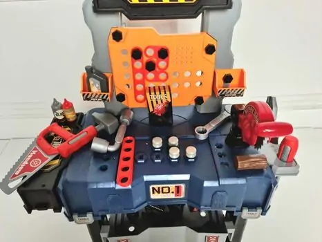 Mobile Tool Set For Kids Blue 8035B სათამაშო ინსტრუმენტების ნაკრები, 5 image