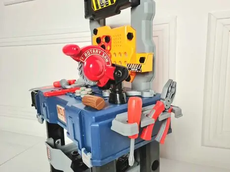 Mobile Tool Set For Kids Blue 8035B სათამაშო ინსტრუმენტების ნაკრები, 4 image