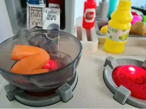 Talented Chef Kitchen Play For Kids Orange 922-127 ფუნქციური საბავშვო სამზარეულო, 6 image