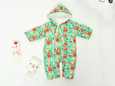 Forest Friends Jacket MuratBaby 1016 საბავშვო ქურთუკი GREEN