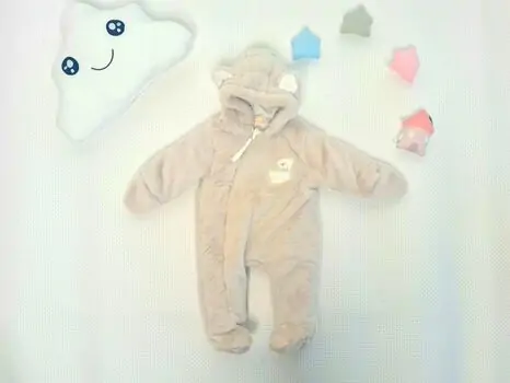 My Little Bear 2352 AnnaBabba საბავშვო კომბინიზონი Beige