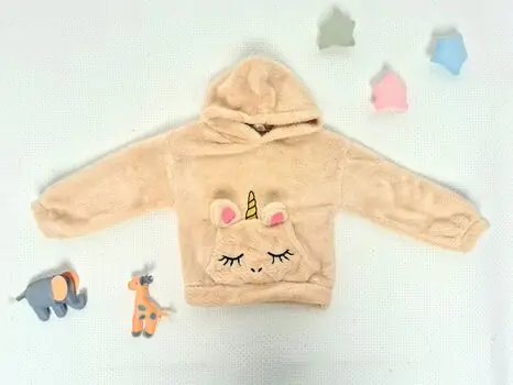 UNICORN ALG 623499 საბავშვო გრძელ მკლავიანი მაისური BEIGE