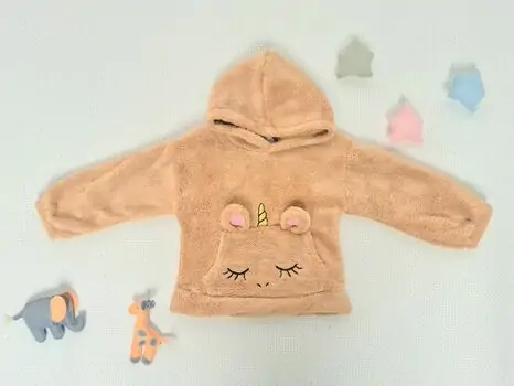 UNICORN ALG 623499 საბავშვო გრძელ მკლავიანი მაისური BROWN
