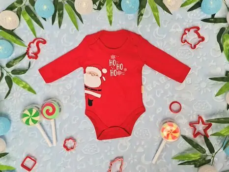 Ho, Ho, Ho! Santa Baby BEBIO 2170 ჩვილის ბოდე