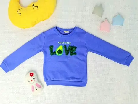 Cultivate Love ALG Blue 723563 საბავშვო გრძელ მკლავიანი მაისური