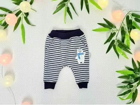Puan Baby Lovely Bear 4911 Black ჩვილის შარვალი