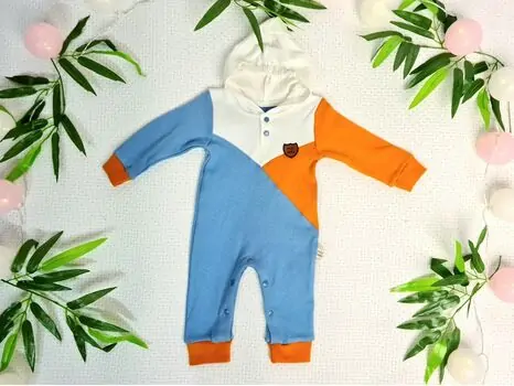 Baby Romper 26-272 Maibella Light Blue საბავშვო რომპერი
