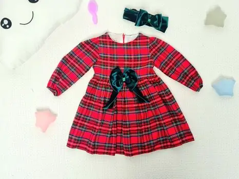Princess Baby Dress საბავშვო კაბა 6235 ERAY KIDS Red