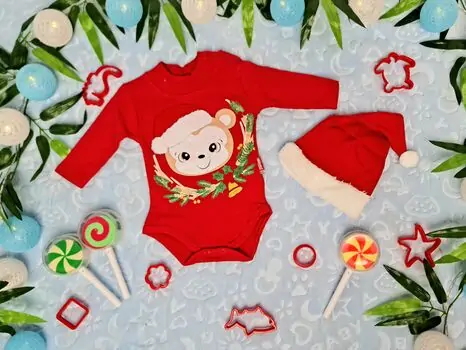 Ho, Ho, Ho! Santa Baby BEBIO 0280 ჩვილის ბოდე