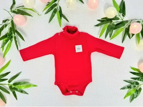 Puan Baby Sweet Star Style 164 Red ჩვილის ბოდე