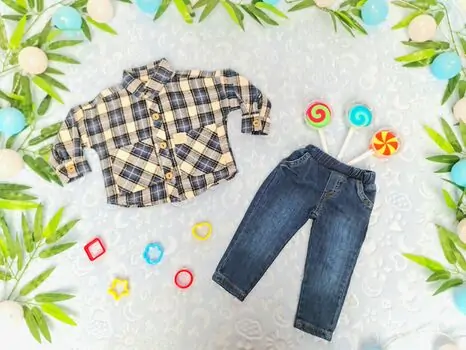 Little Baby 2IN1 SET 13181 საბავშვო სამოსის ნაკრები Blue