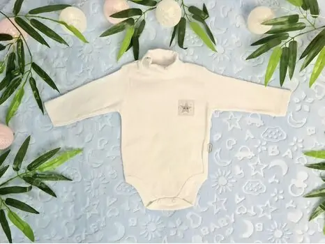 Puan Baby Sweet Star Style 164 White ჩვილის ბოდე