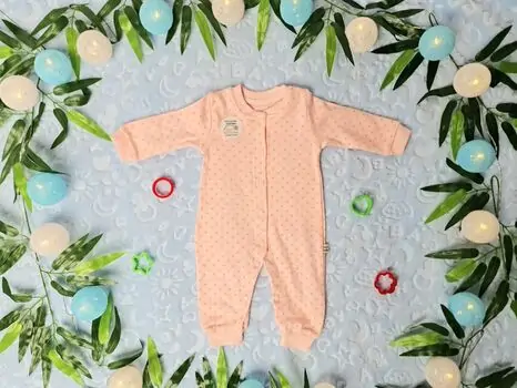 Little Romper Maibella Pink 26-403-3საბავშვო რომპერი