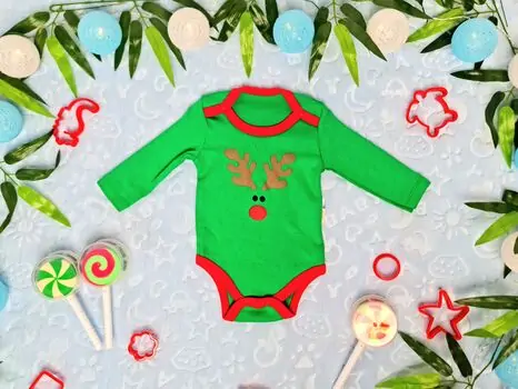 Santa's reindeer Baby BEBIO 2170 ჩვილის ბოდე