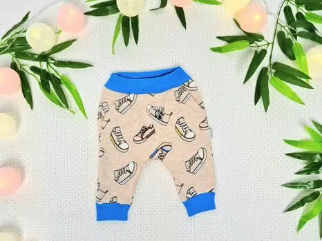 Puan Baby Lovely Pants 4917 Blue ჩვილის შარვალი