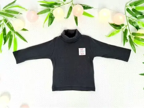Puan Baby Sweet Elephant 1152 Black გრძელ მკლავიანი მაისური