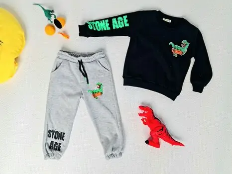 Stone Age 2IN1 SET ALG 223470 Black  საბავშვო სპორტული ორეული