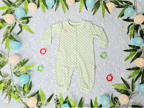 Little Romper Maibella Mint 26-403-3საბავშვო რომპერი