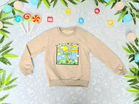 Good Vibes ALG 623475 Beige გრძელ მკლავიანი მაისური