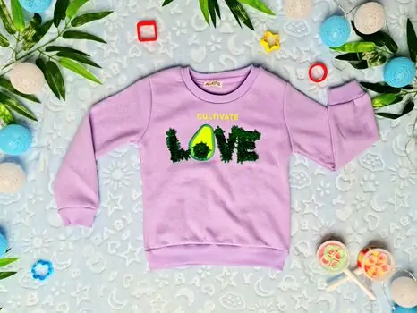 Cultivate Love ALG Purple 723563 საბავშვო გრძელ მკლავიანი მაისური