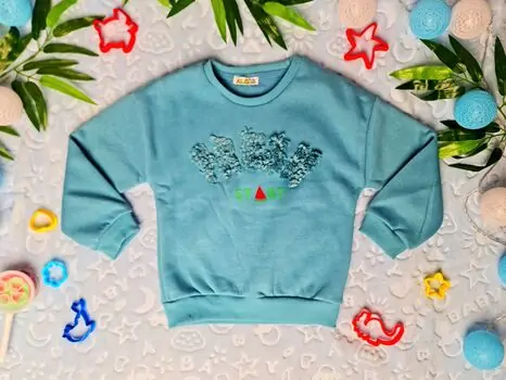 Watermelon Love ALG Blue 623629 საბავშვო გრძელ მკლავიანი მაისური