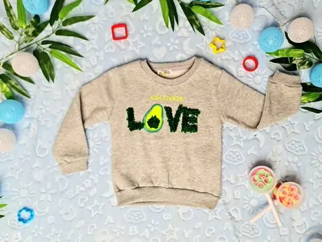 Cultivate Love ALG silver 723563 საბავშვო გრძელ მკლავიანი მაისური