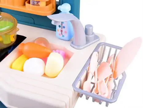 Western Kitchen Set Green 858A ფუნქციური საბავშვო სამზარეულო, 5 image