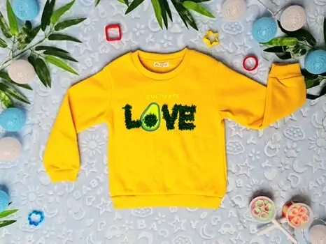Cultivate Love ALG Yellow 723563 საბავშვო გრძელ მკლავიანი მაისური