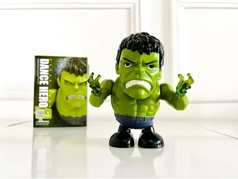 Avengers Dance Super Hero Hulk LD-155G მოცეკვავე სუპერ გმირი ჰალკი, 2 image