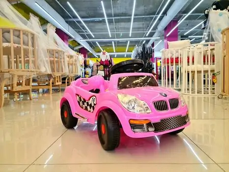 Bmw For Kids Pink  - საბავშვო ელექტრო მანქანა, 3 image