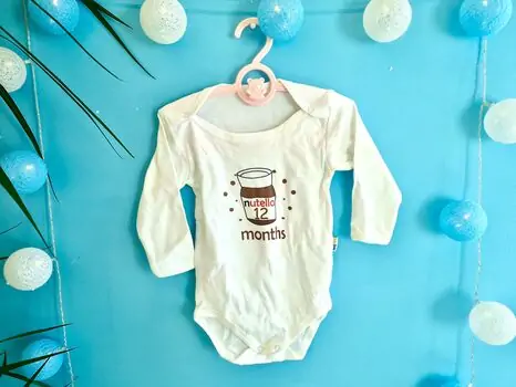My 12th Month ATES BABY ბავშვის ბოდე 1373 Nutella 12th, 2 image