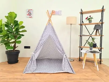 Bebekonfor TEPEE IN GREY კარავი ნაცრისფერი, 3 image