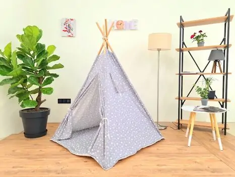 Bebekonfor TEPEE IN GREY კარავი ნაცრისფერი