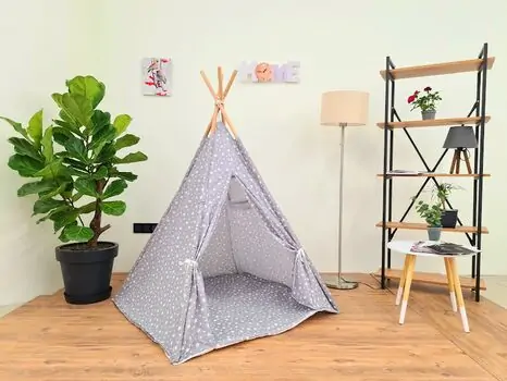 Bebekonfor TEPEE IN GREY კარავი ნაცრისფერი, 2 image