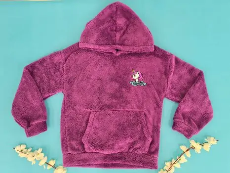 UNICORN ALG 723534 საბავშვო გრძელ მკლავიანი მაისური PURPLE