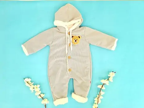 Baby Jacket MuratBaby 7385 საბავშვო ქურთუკი grey