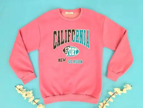 CALIFORNIA ALG 823472 pink გრძელ მკლავიანი მაისური